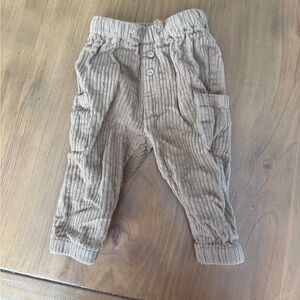 Rylee + Cru Tan Corduroy Baby Pants